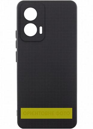 Чехол silicone cover lakshmi full camera (aaa) для motorola moto g75 5g черный / black