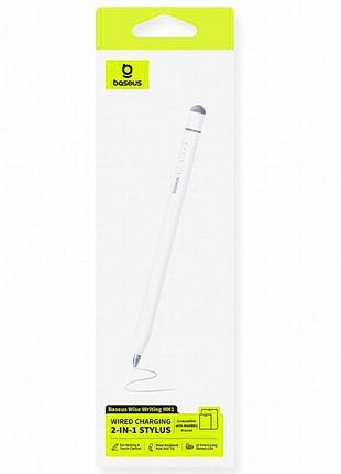 Стилус baseus hn1 wise writing (b0004f) moon white 4