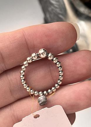 Кольцо пандора сферы pandora p.16,5 серебро 925