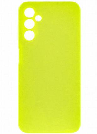 Чехол silicone cover lakshmi full camera (aaa) для samsung galaxy a14 4g/5g желтый / yellow
