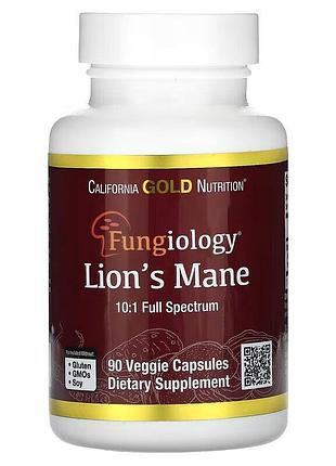 California gold nutrition lion's mane 90 капсул