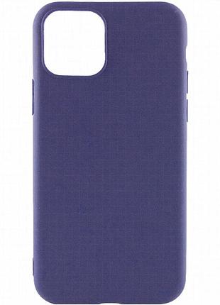 Силиконовый чехол candy для apple iphone 12 pro max (6.7") синий