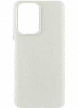 Чехол silicone cover lakshmi (aaa) для xiaomi 12t / 12t pro белый / white