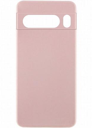 Чехол silicone cover ummi lakshmi full camera (aa) для google pixel 9 pro xl розовый / pink sand