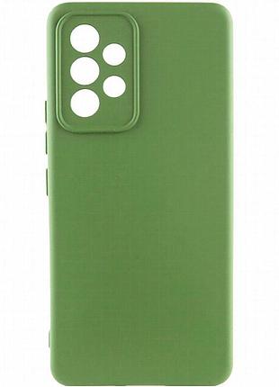 Чехол silicone cover ummi lakshmi full camera (aa) для samsung galaxy a23 4g зеленый / dark green