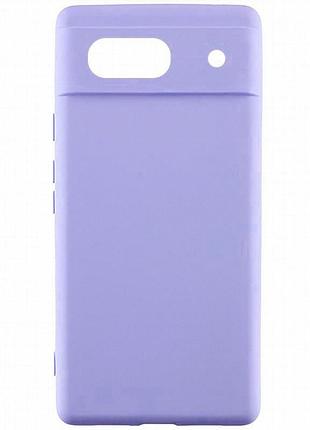 Чехол silicone cover ummi lakshmi full camera (aa) для google pixel 7a сиреневый / dasheen