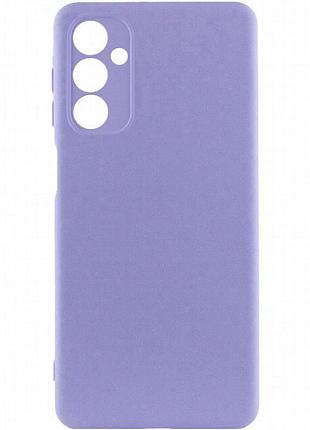 Чехол silicone cover lakshmi full camera (a) для samsung galaxy m34 5g сиреневый / dasheen