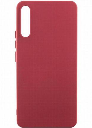 Чехол silicone cover ummi lakshmi (aa) для samsung galaxy a50 (a505f) / a50s / a30s бордовый / marsala