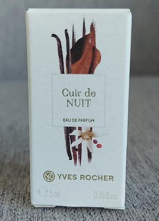 Парфумована вода (парфюмерная вода) cuir de nuit yves rocher