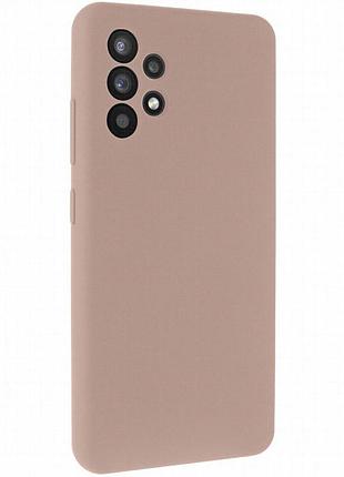 Чехол silicone cover lakshmi full camera (aaa) для samsung galaxy a32 4g розовый / pink sand