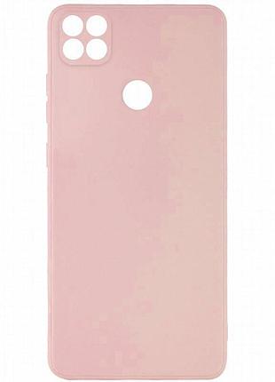 Силиконовый чехол candy full camera для xiaomi redmi 9c розовый / pink sand