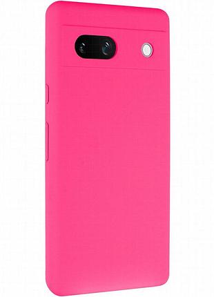 Чехол silicone cover lakshmi full camera (aaa) для google pixel 7a розовый / barbie pink