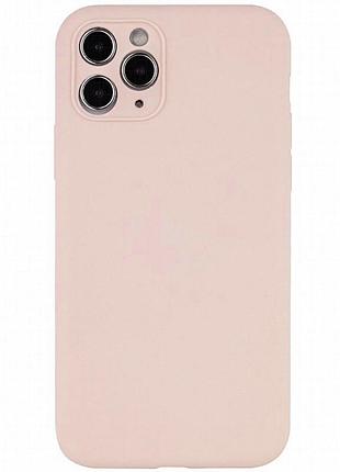 Чехол silk full camera protective (aa) no logo для apple iphone 12 pro (6.1") розовый / chalk pink