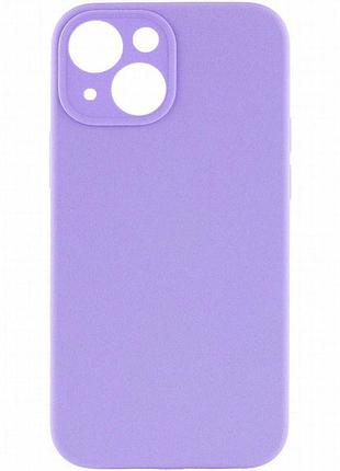 Чехол silk full camera protective (aa) no logo для apple iphone 13 (6.1") сиреневый / dasheen