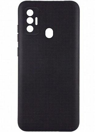 Чехол tpu epik black full camera для tecno spark 7 черный