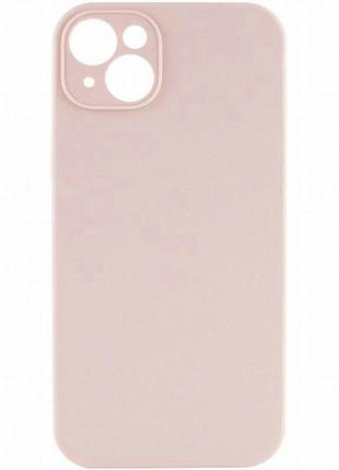 Чехол silk full camera protective (aa) no logo для apple iphone 13 (6.1") розовый / pink sand