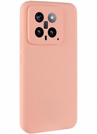 Чехол silicone cover ummi lakshmi full camera (aa) для xiaomi 14 розовый / pink