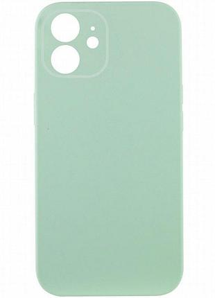 Чехол silk full camera protective (aa) no logo для apple iphone 12 (6.1") зеленый / pistachio