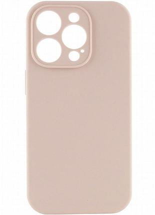 Чехол silk full camera protective (aa) no logo для apple iphone 13 pro max (6.7") розовый / pink sand