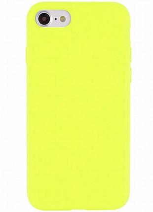 Чехол silk full protective (aa) no logo для apple iphone se (2020) / 7 / 8 (4.7") желтый / yellow