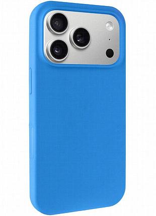 Чехол silk full protective (aa) no logo для apple iphone 17 pro max (6.9") голубой / blue
