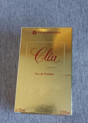 Туалетна вода клеа ів роше yves rocher clea, 75 мл