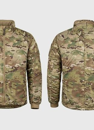 Тактическая зимняя утепленная куртка crye precision loft jacket multicam оригинал сша для военных и полевых условий из нейлона 70d и наполнителем clma