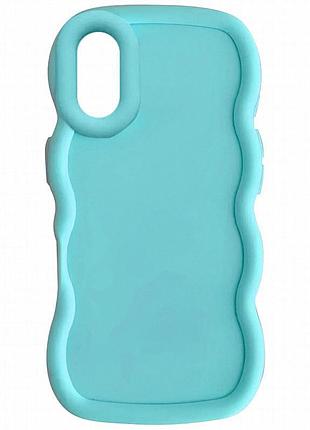 Чехол tpu ripple для apple iphone x / xs (5.8") turquoise