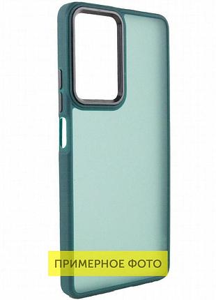 Чехол tpu+pc lyon frosted для motorola moto g05 / e15 4g green