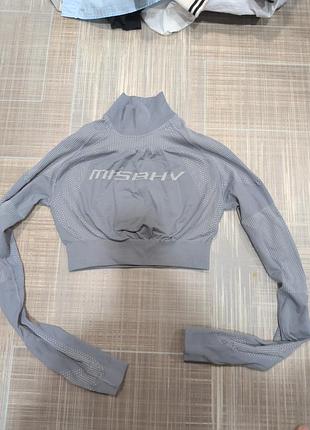 Спортивный укороченный рашгард misbhv sport, размер m