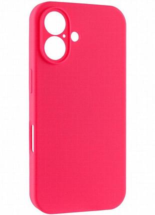 Чехол silk full camera protective (aa) no logo для apple iphone 16 plus (6.7") розовый / barbie pink