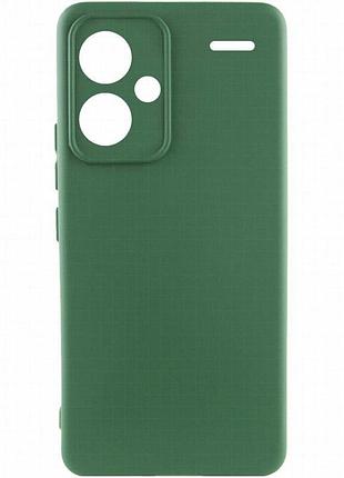 Чехол silicone cover ummi lakshmi full camera (aa) для xiaomi redmi note 13 pro+ зеленый / dark green