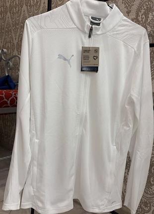 Спортивна кофта чоловіча puma drycell біла