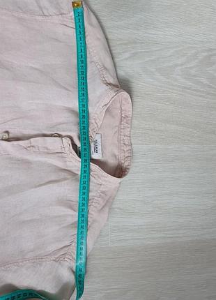 Мужская льняная рубашка pull &amp; bear 7