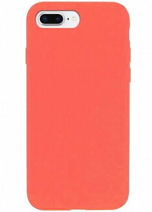 Чехол silk full protective (aa) no logo для apple iphone 7 plus / 8 plus (5.5") арбузный / watermelon red