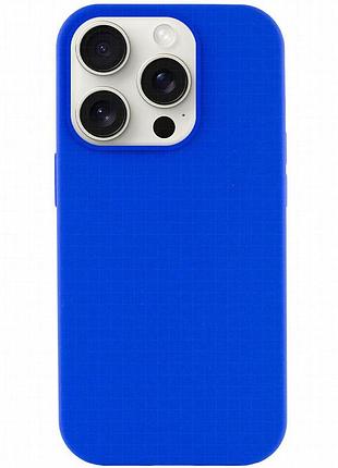 Чехол silk full protective (aa) no logo для apple iphone 14 pro (6.1") синий / capri blue