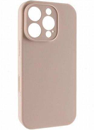 Чехол silk full camera protective (aa) no logo для apple iphone 16 pro max (6.9") розовый / pink sand