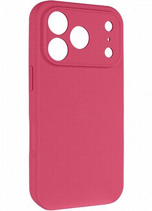 Чехол silk full camera protective (aa) no logo для apple iphone 17 pro max / 18 pro max (6.9") малиновый / dragon fruit
