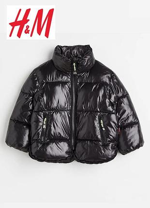 H&amp;m стеганая водоотталкивающая куртка h&amp;h thermolite 2 года