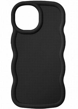 Чехол tpu ripple для apple iphone 14 pro max (6.7") black