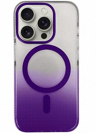 Чехол tpu+pc phantom with magnetic fit для apple iphone 16 pro max (6.9") purple