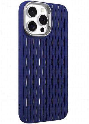 Чехол tpu ribbio для apple iphone 14 pro max (6.7") blue