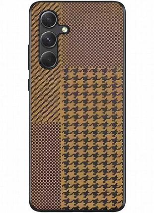 Чехол tpu+pc grid для samsung galaxy s25+ bronze