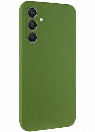 Чехол silicone cover ummi lakshmi full camera (aa) для samsung galaxy s24 fe зеленый / dark green