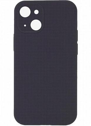 Чехол silk full camera protective (aa) no logo для apple iphone 15 plus (6.7") серый / dark gray