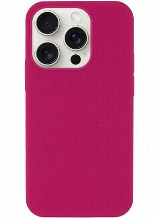 Чехол silk full protective (aa) no logo для apple iphone 15 pro (6.1") малиновый / dragon fruit