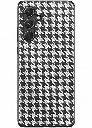 Чехол tpu+pc grid для samsung galaxy a34 5g white