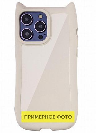 Чехол tpu cat для apple iphone 7 / 8 / se (2020) (2022) (4.7") antique white