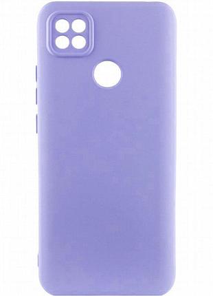 Чехол silicone cover ummi lakshmi full camera (aa) для xiaomi redmi 10a / 9c сиреневый / dasheen