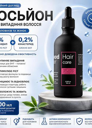 Лосьйон good hair regenera 100 мл для чоловіків і жінок при випадінні та порідінні волосся